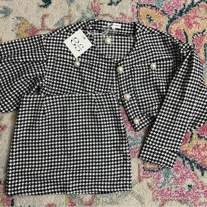 VRG GRL HOUNDSTOOTH 2 PIECE